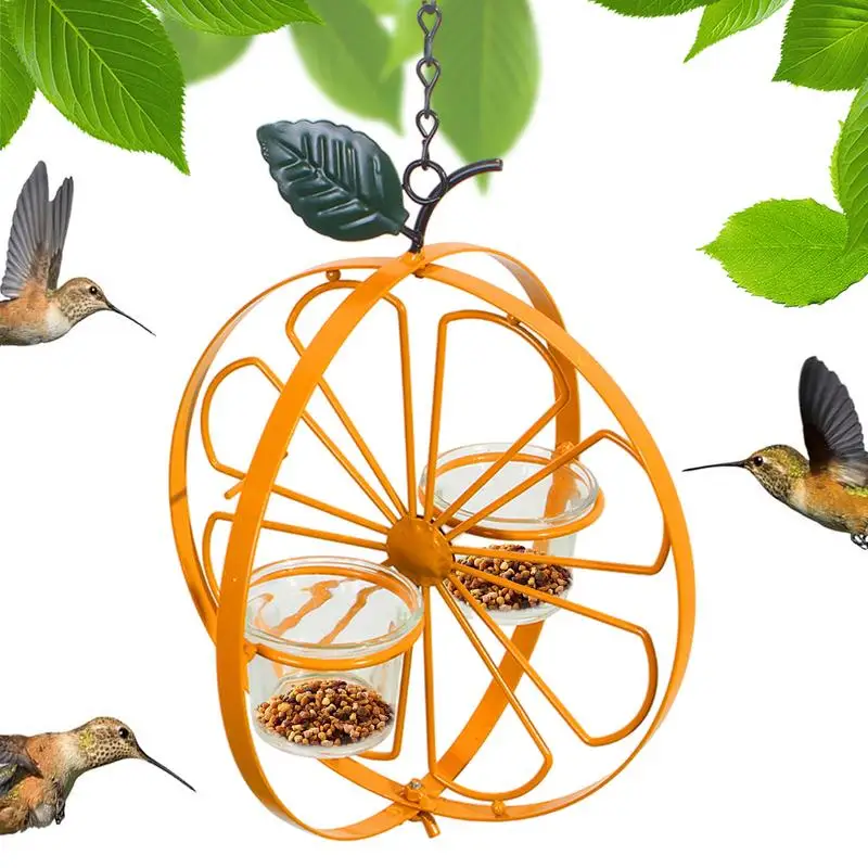 Bird Jelly Feeder Hummingbird Fruit HolderDrinking Grape Jelly Container Oriole Nectar Feeder Orange Bird Water Feeder box