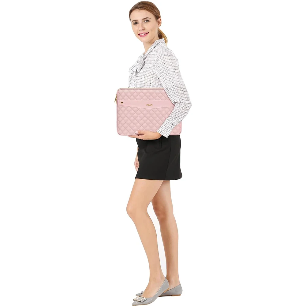 Laptop Bag for Women Sleeve Case for Macbook Air Pro Carrying Bag 13 14 inch Notebook Pouch Briefcases for Lenovo Asus HP Dell