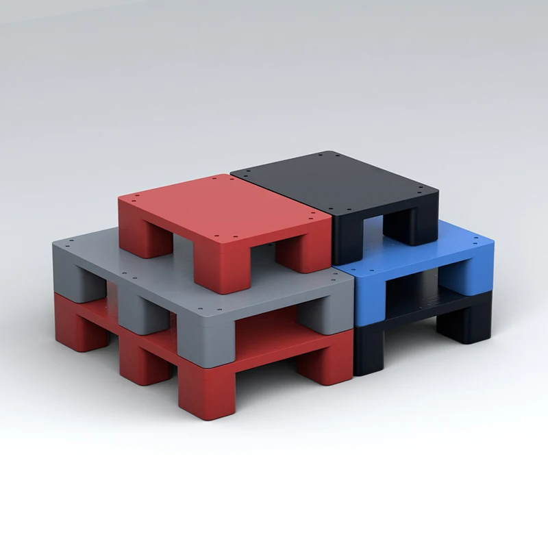Heavy Duty Plastic Pallets Moisture-Proof Furniture Cups Non-Slip Supermarket Display Platforms Goods Forklift Loading Boards