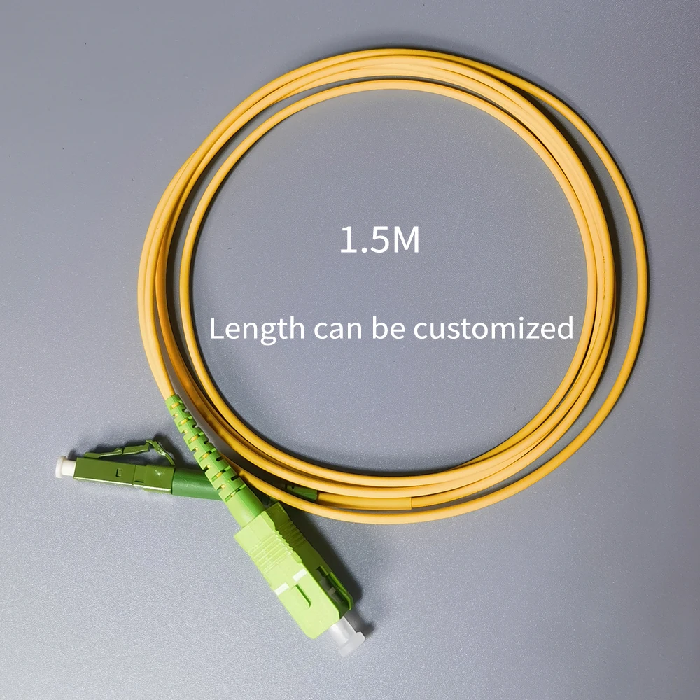 屋内光ファイバーケーブル,パッチコード,通信,ftth,sc,apc,lc,apc,直径,2mm, 1.5m, 10m