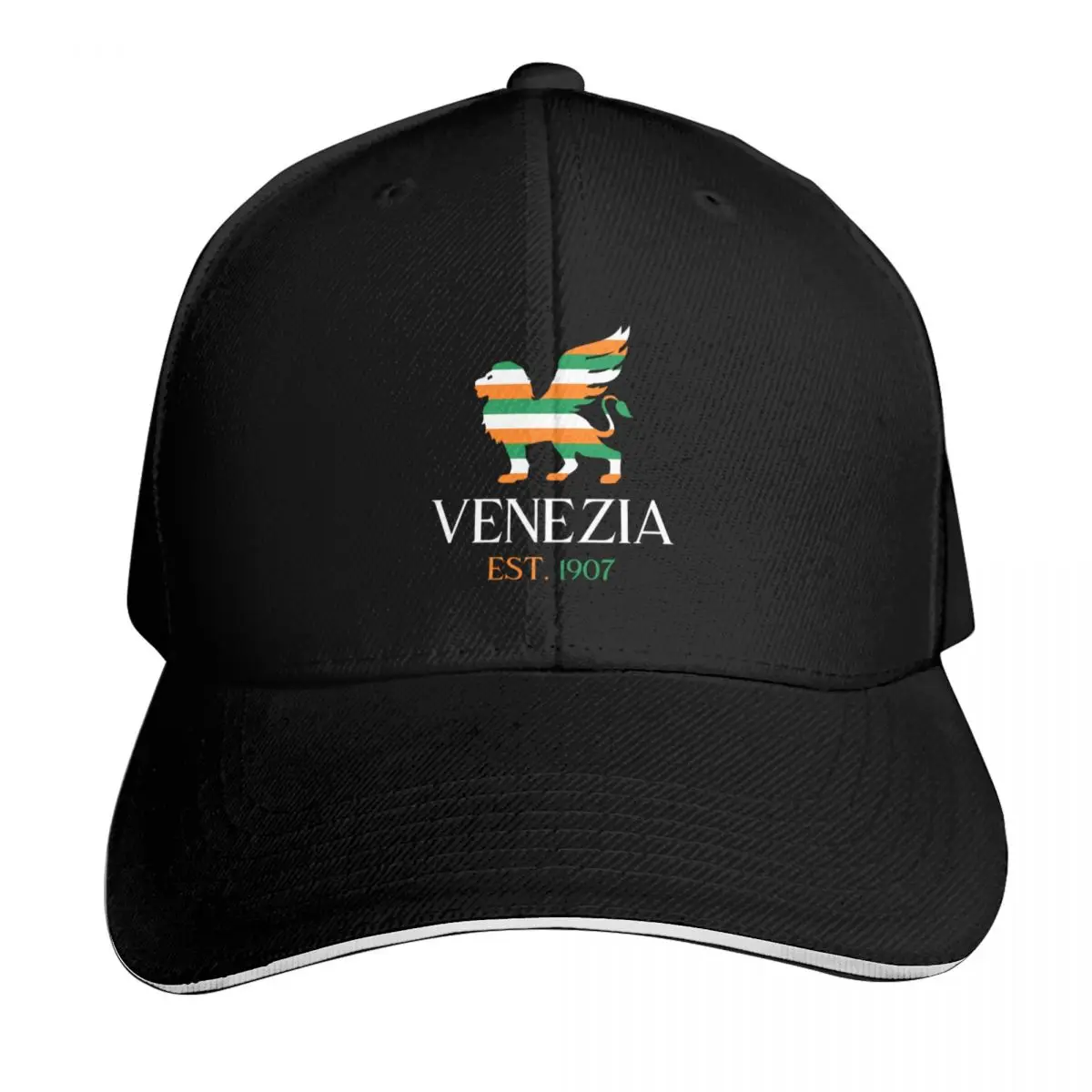 Venezia Alt Striped H White Baseball Cap Streetwear Icon Golf Male hat Hats Man Women's