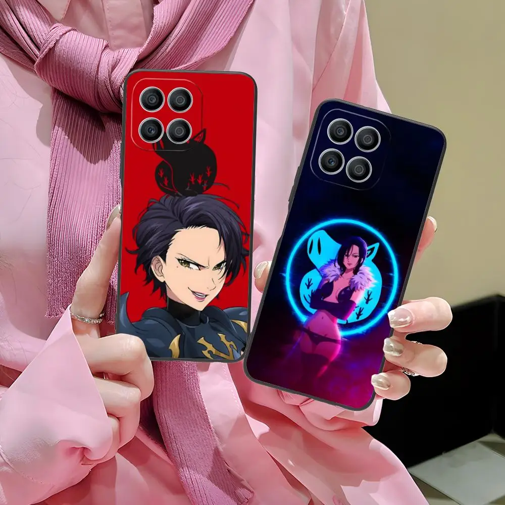 Seven Deadly Sins Merlin Phone Case for Honor 90 80 70 60 50 30 20 10 9 8 7 Pro S SE Lite 5G Soft TPU Shockproof Cover - view 5