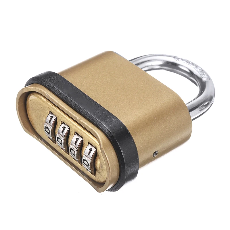 EGFirtor 4 Digitals Code Password Combination Zinc Alloy Lock Padlock Hardware Accessories Waterproof Smart Padlock Security