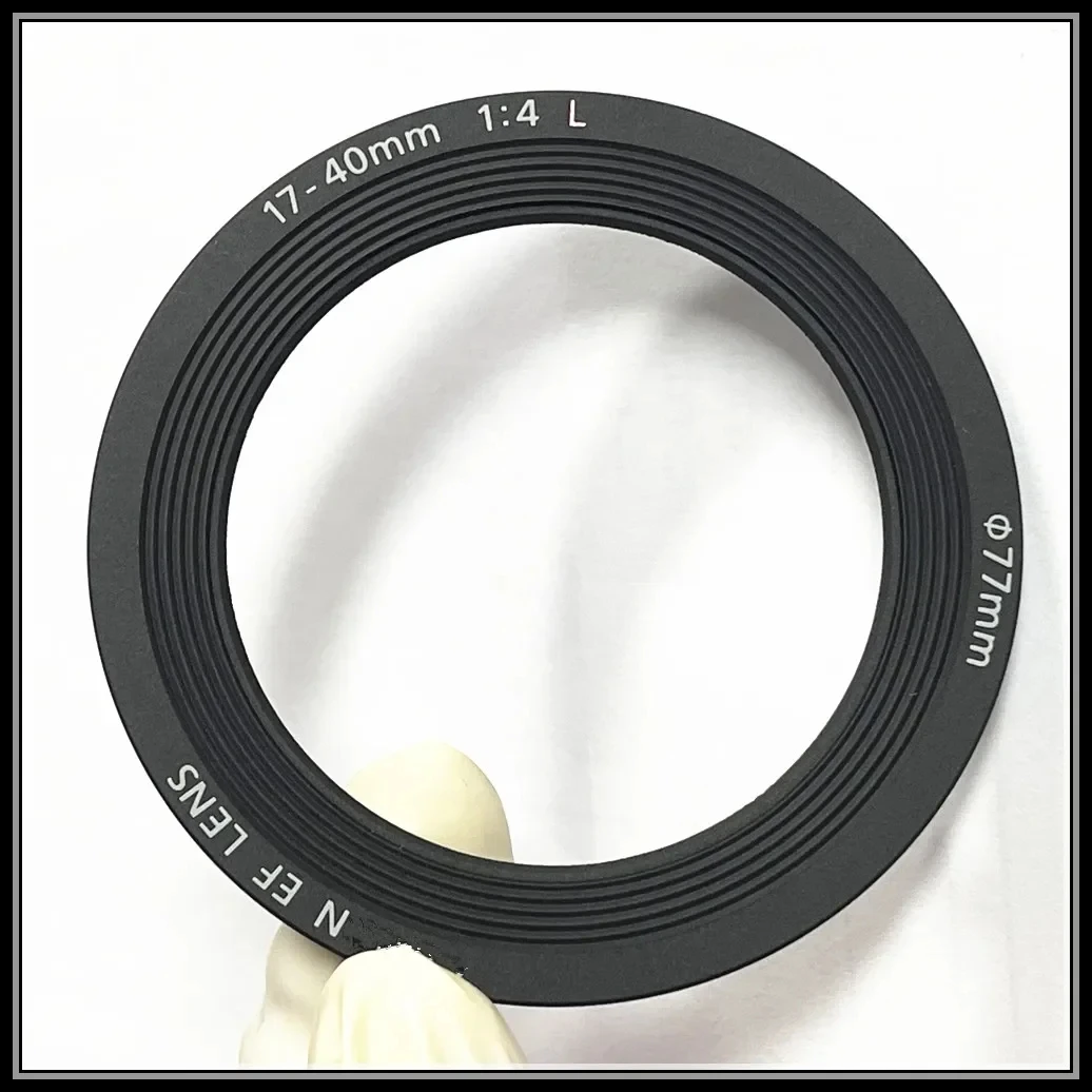 NEW EF 17-40 F4 Lens Front Name Plate Nameplate Cover Ring YB2-0379-000 For Canon 17-40mm F4L USM Repair Part Replacement U