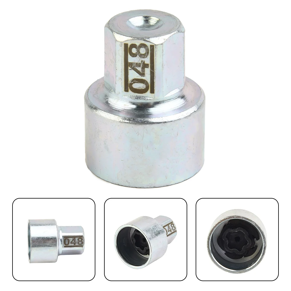 Car Tire Wheel Lock Lugnut Anti-theft Screw Nut Bolt #48 Removal Key Socket For BMW F20 F21 F30 F31 F32 F34 F36 F10 F11 F12 F13