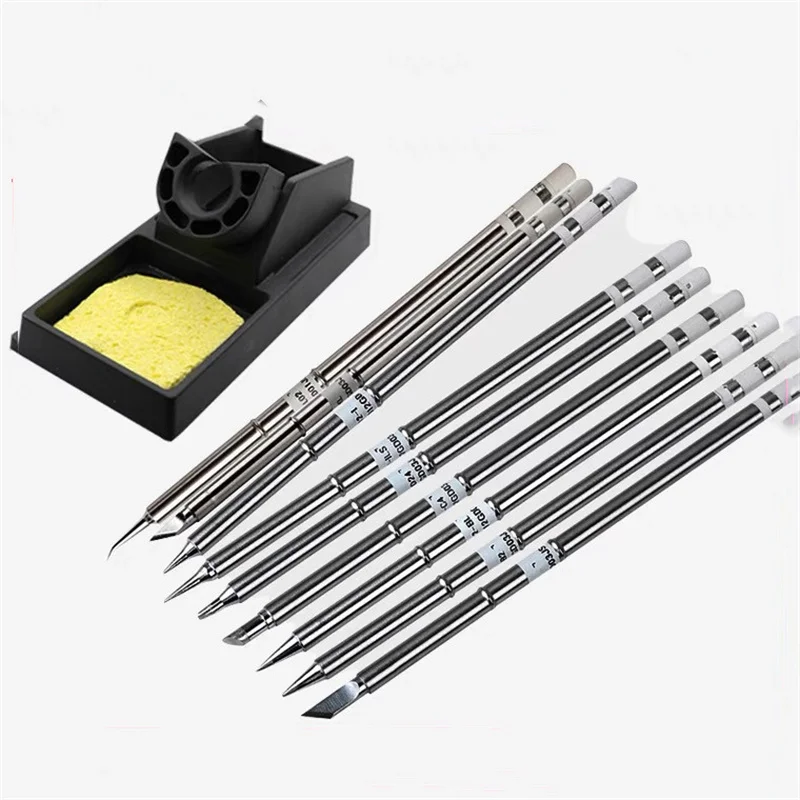 Soldering Iron Head Tips T12 Series Replacement Tip T12-K BC2 BC3 JL02 D24 KU ILS BL I For FX951 FX-952 T12-942