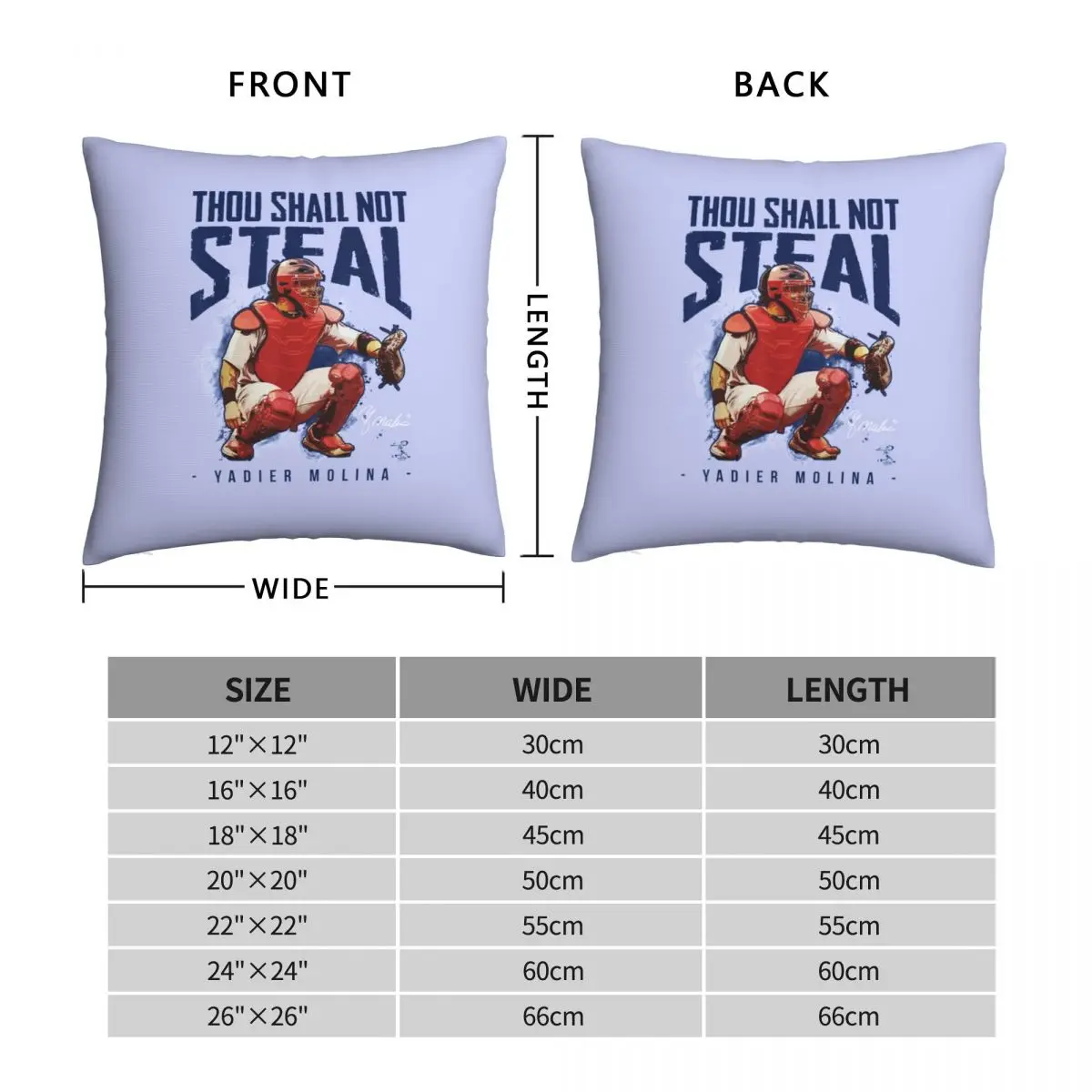 Thou Shall Not Steal Square Pillowcase Polyester Linen Velvet Printed Zip Decorative Throw Pillow Case Home Cushion Cover