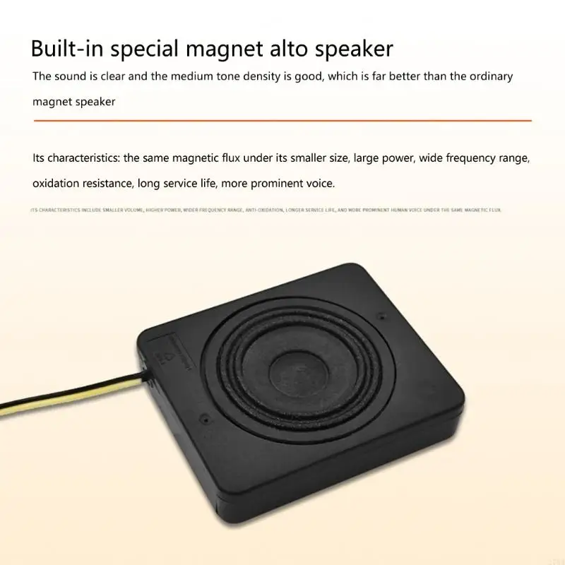 270B Xe Midrange Loa cho xe A Pilled với độ bền của ABS và Superiorly Sound Motion Horn