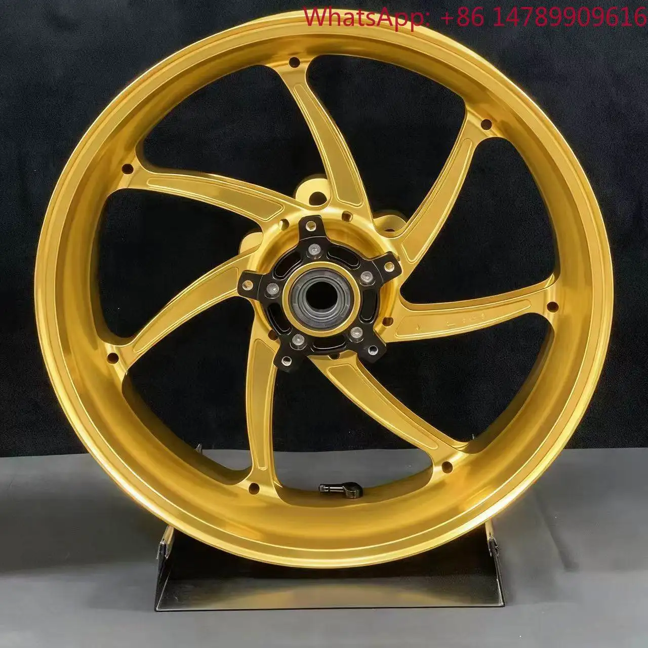 Retrofit Widened Wheel Hub Aluminum Alloy Colorful T6 6061 Motorcycle Hub Wheel, Lightweight Forged Design, Aftermarket Racing U