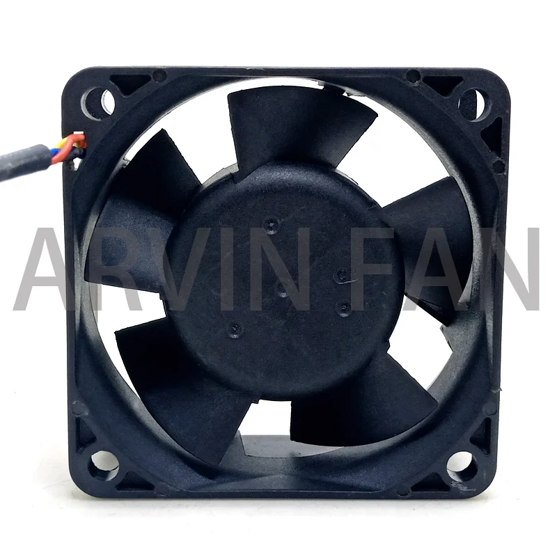 New 6025 12V Double Ball Fan 6cm Computer Server CPU Cabinet Power Supply PWM Fan D60BV-12