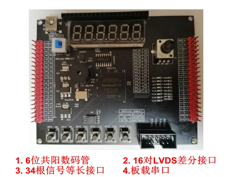 FPGA Development Board Evaluation Board Experimental Core Board Altera CycloneIV EP4CE6 Entry System Board