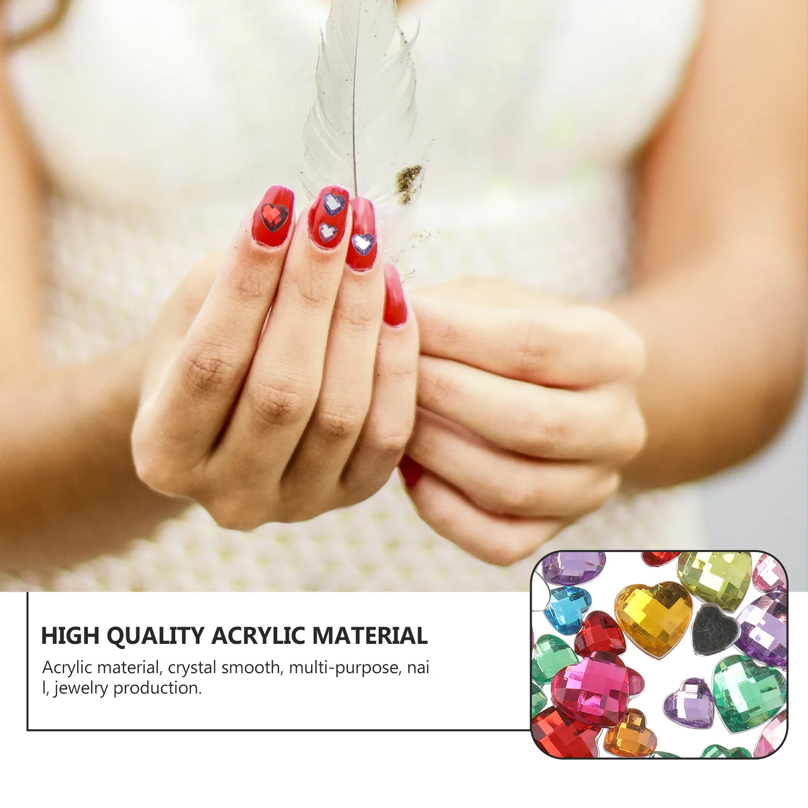 

1 set 1 Set Rhinestone Nail Decorations Diy Manicure Charms Home Professional Use Glitter Accessories Nail Art Decor