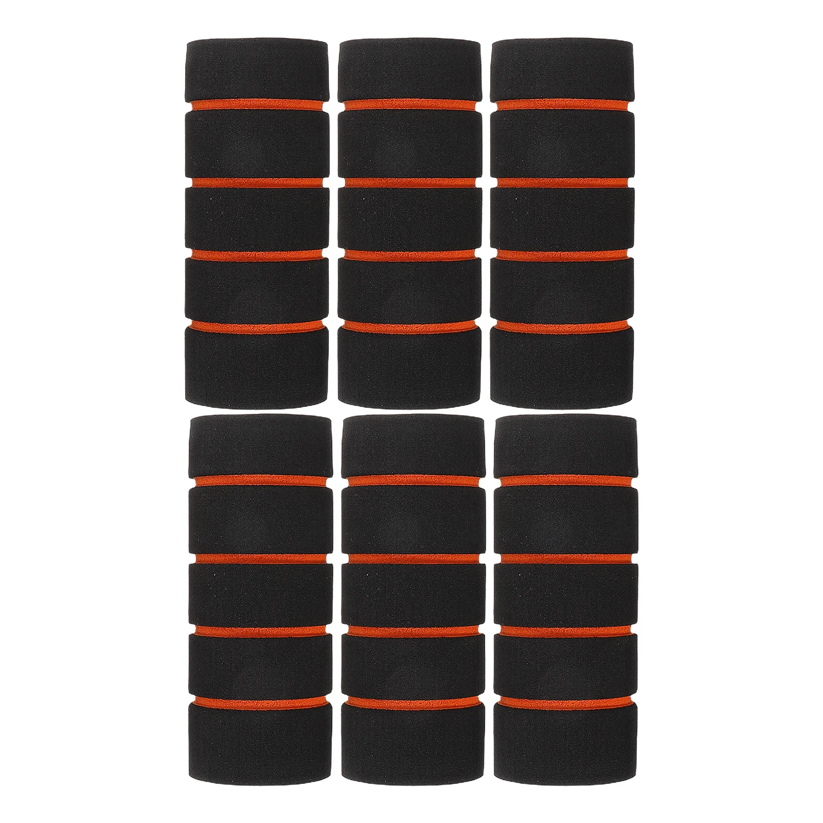 

6Pcs Non Slip Sponge Handle Grips Kit Doorway Pull Up Bar Covers Cushion Grip Pads Fitness Equipment Sleeves Gym Workout