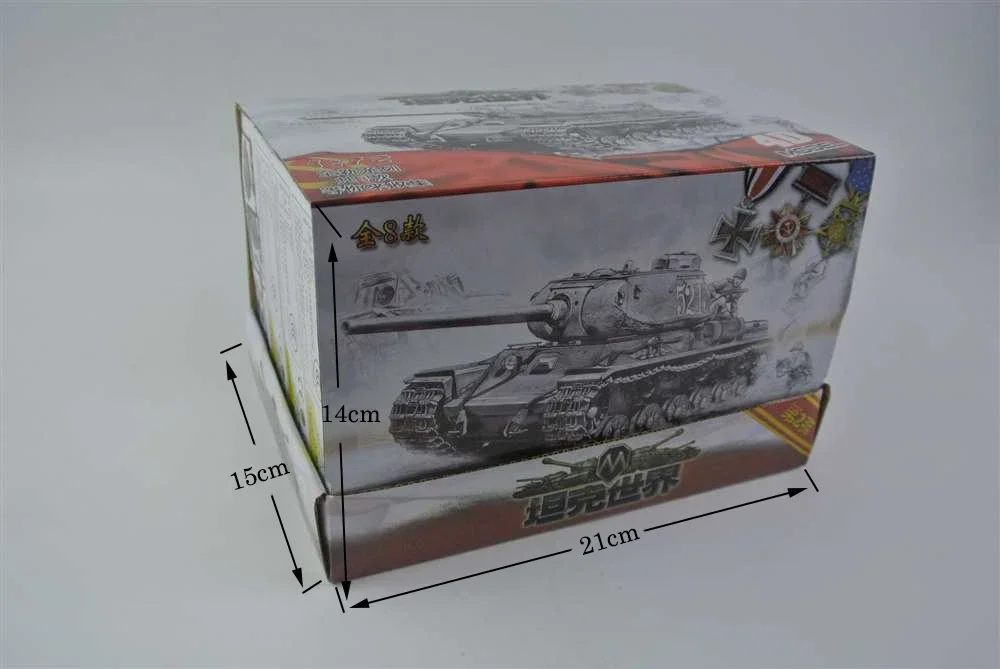 8Pcs 1:72 4D Plastic Assemble Tank Kits 2nd Generation WWII German USA UK USSR Military Table Tank Toys For Children