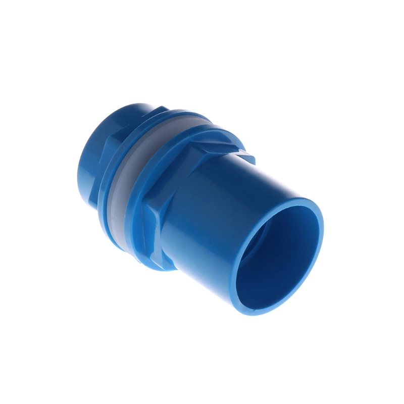 Aquarium Pipe PVC Connector for Water Tanks Inlet Outlet Fitting Fish for Tank Filter Accessories I.D. 20/25/32/40/50 mm