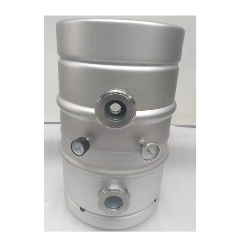 الفولاذ المقاوم للصدأ مخصص 50 لتر خط تخمير البيرة استخراج الملاك الملاك التغذية برميل تربية الخميرة الجافة