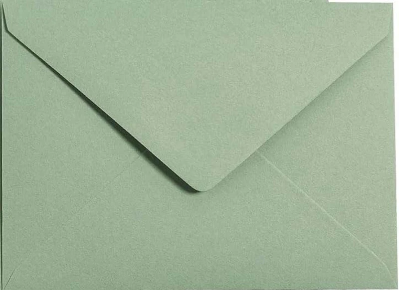 50 sztuk/partia Koperta Zielona Styl Zachodni Artykuły Biznesowe Papier 120g Zaproszenia Pocztówki Listy Opakowanie na Prezenty Artykuły Papiernicze Ślubne — zdjęcie produktu 5