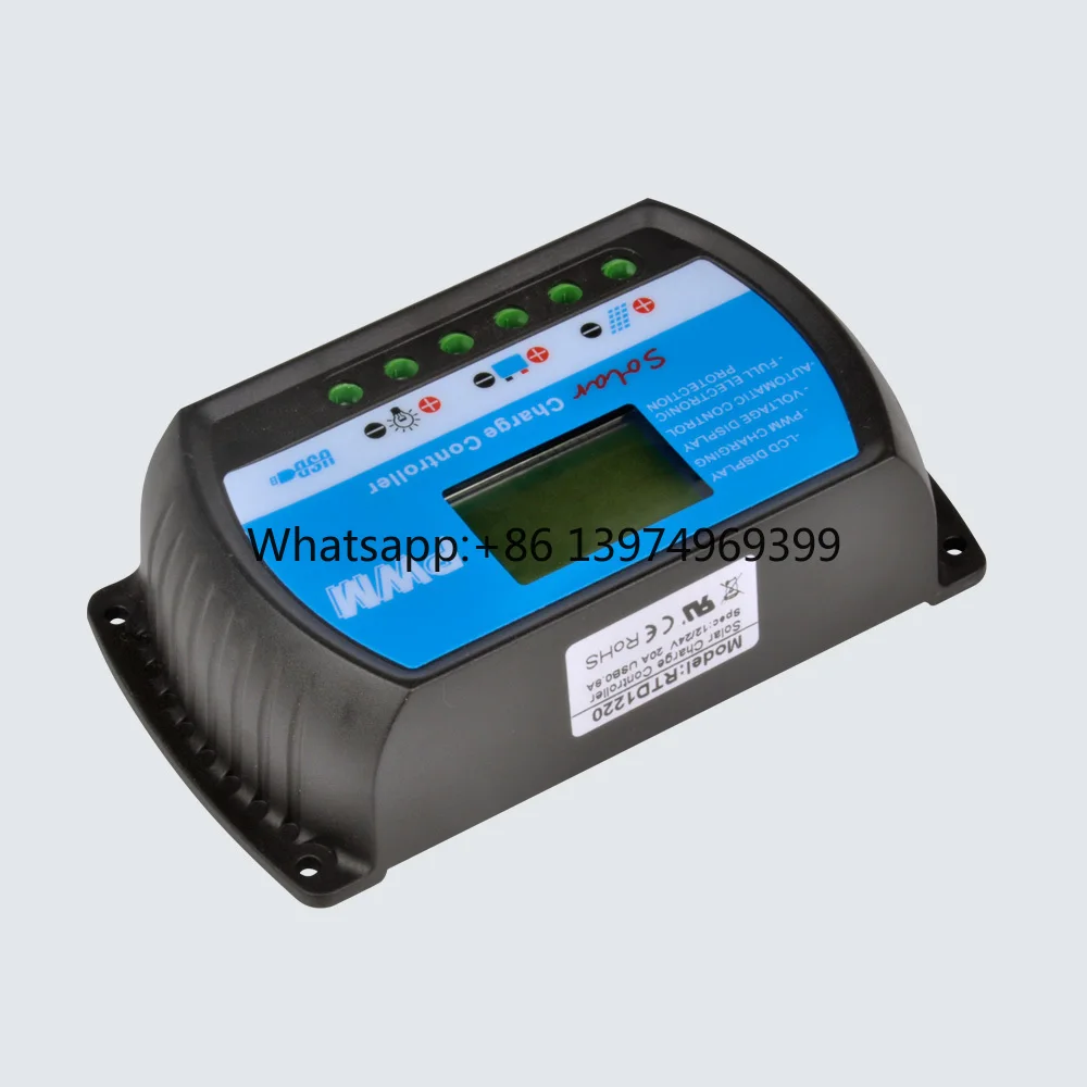 JYINS PWM Solar Charge Controller-Black 150x78x35mm Gift Box