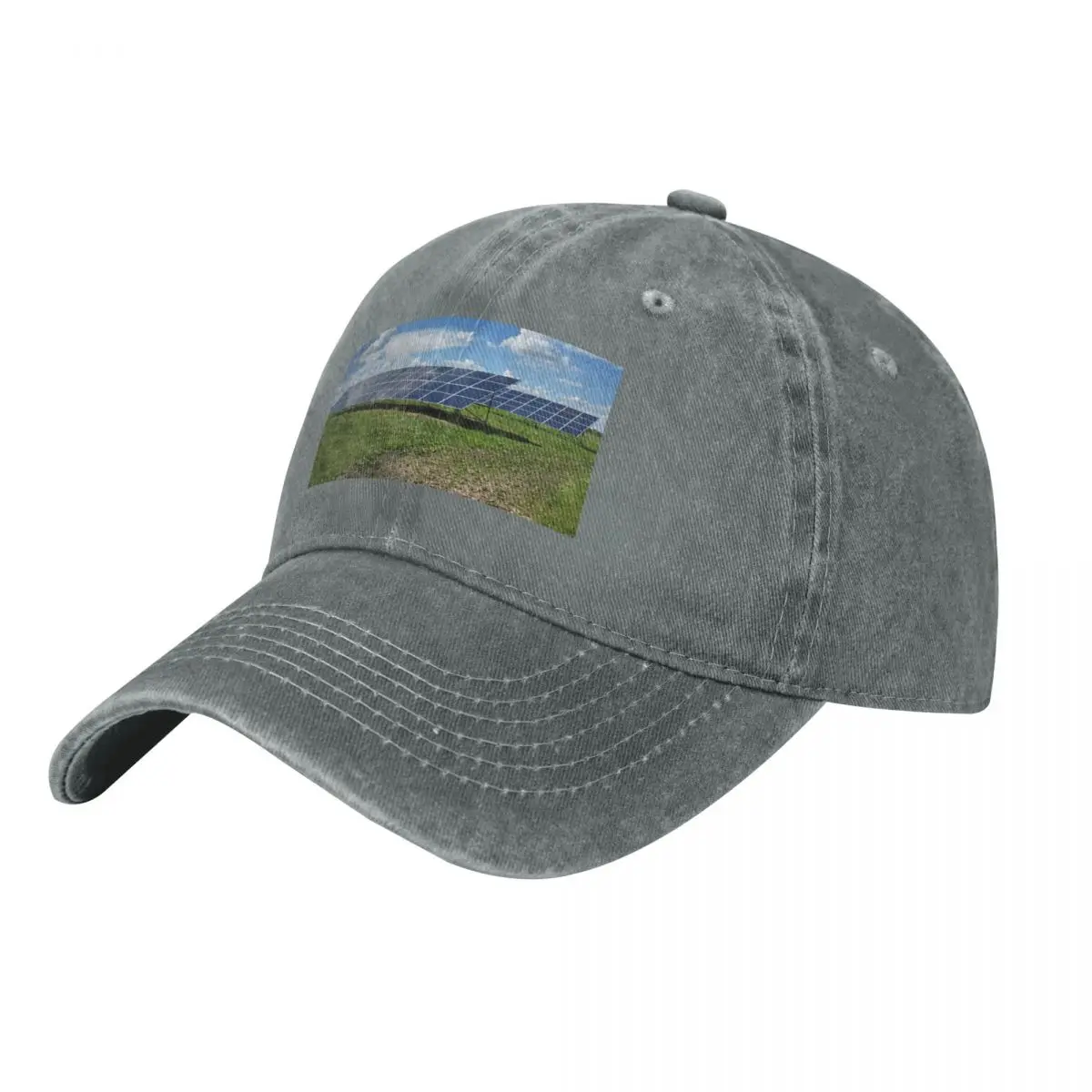 

Solar Panels in the Midwest Baseball Cap Sports Cap party Hat Mens Hats Women's