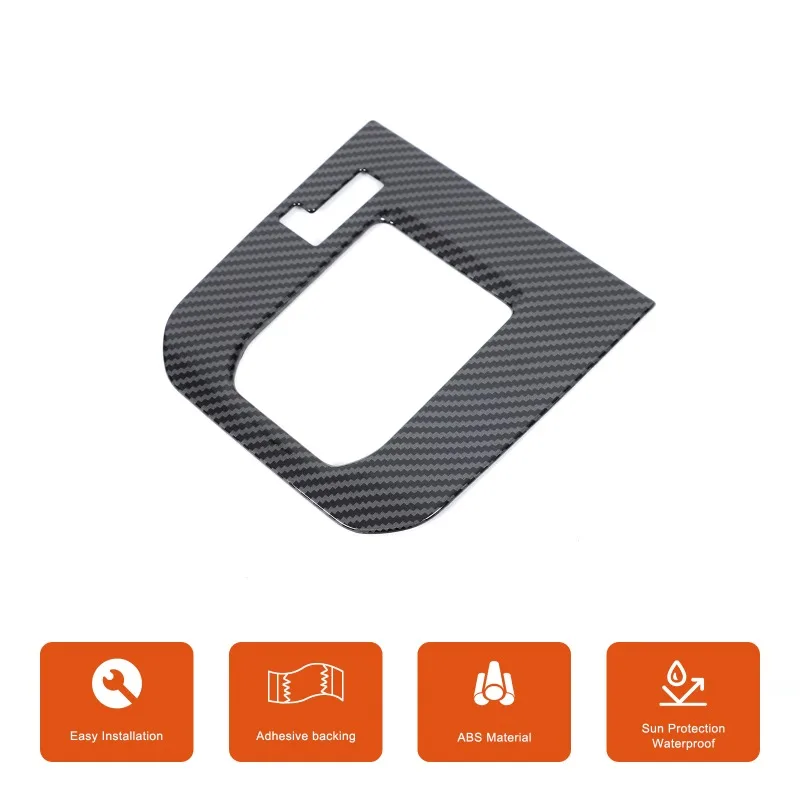 ABS ألياف الكربون وحدة التحكم المركزية والعتاد التحول الإطار ل 2025 + سوبارو فورستر (الببتيد الأيسر) والعتاد التحول تقليم اكسسوارات السيارات #4