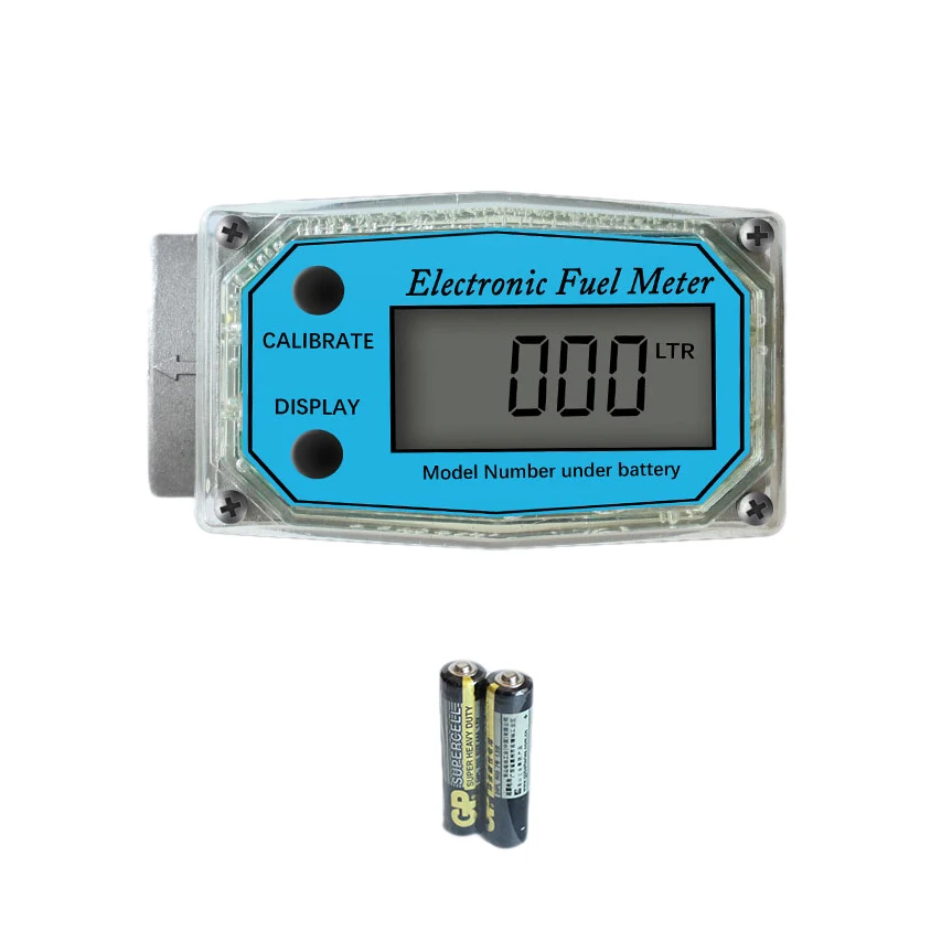 Turbine Digital Gasoline Flow Counting Flowmeter K24 Electronic Liquid Turbine Flowmeter