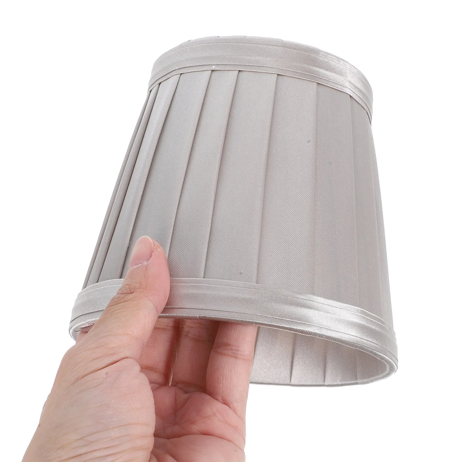 

Cloth Lampshade Table Fabric for Linen Shades Chandelier Pleated Desk Office Home