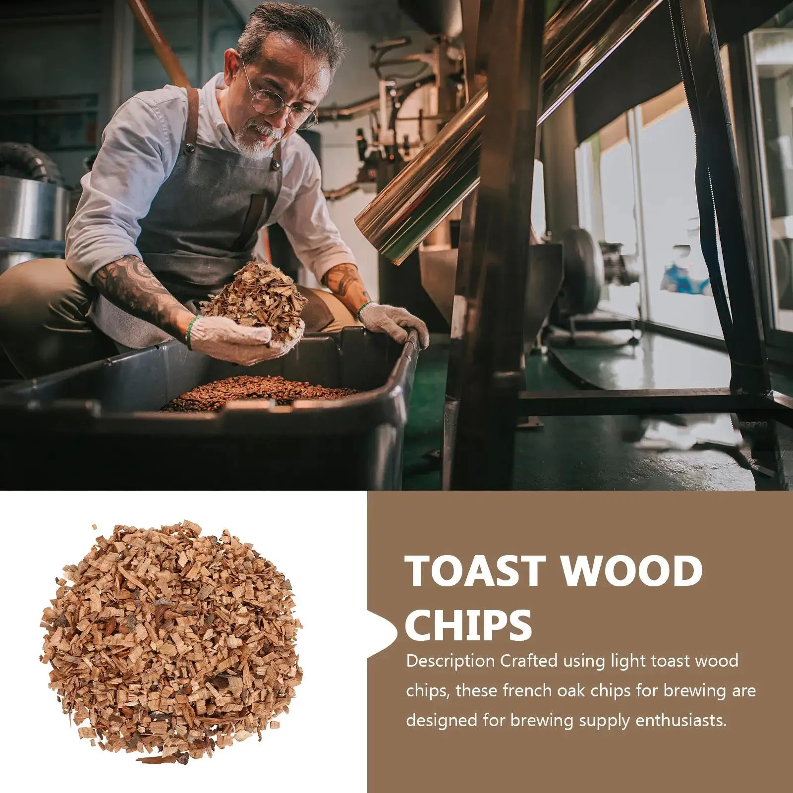 Artículos más vendidos: Chips tostados de corteza de Songlin fermentada, aditivos gourmet para la elaboración de vino tinto para amantes del vino, xs69-fro