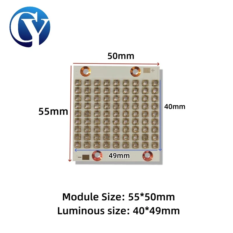 240W UV LED Light Module  3535 365nm 385nm 395nm 405nm For Curing Print Fan Cooling Small  Lamps