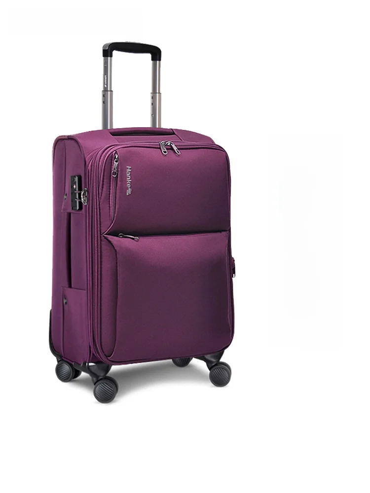 

Large Capacity Oxford Cloth 28 Inch Luggage Bag with Pull Rod for Travel Women's Style Business/OL Soft Polyester