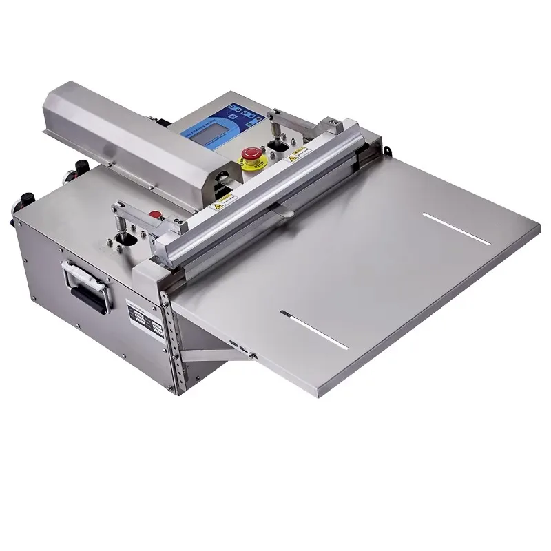 External Nitrogen Flushing Table Top Food Vacuum Packaging Machine Nitrogen Sealant Nozzle Packaging Sealing Machine Customized