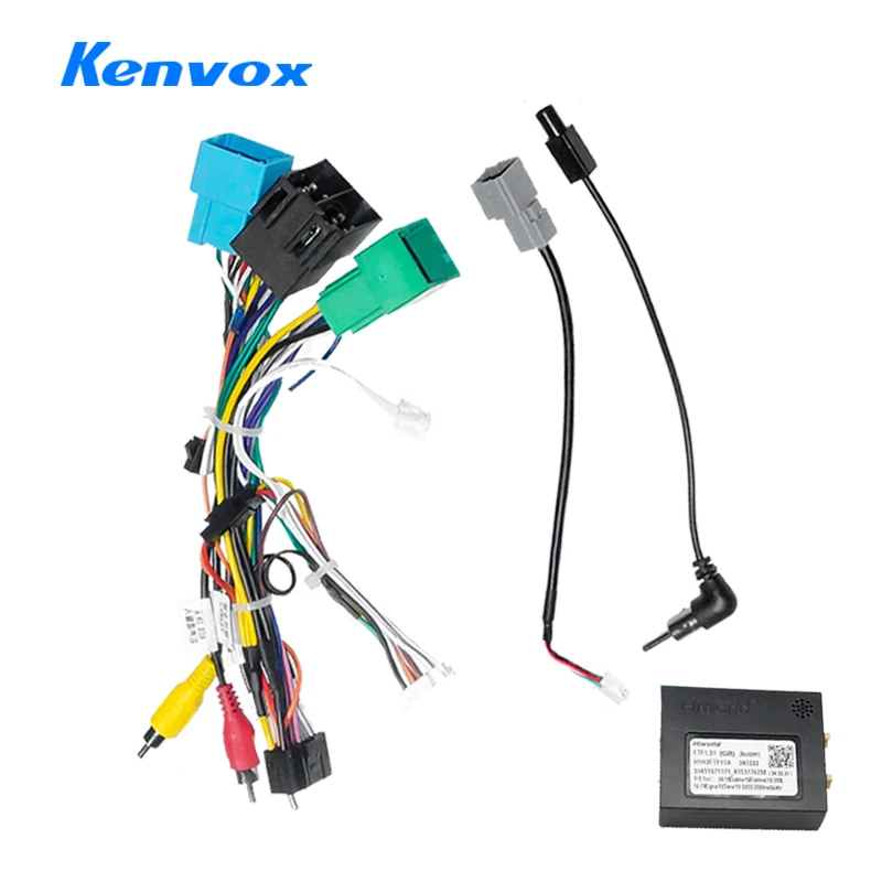 

android Car radio Canbus Box Decoder For Fiat Strada Toro 2020 16 pin iso Wiring Harness Plug Power Cable adapter