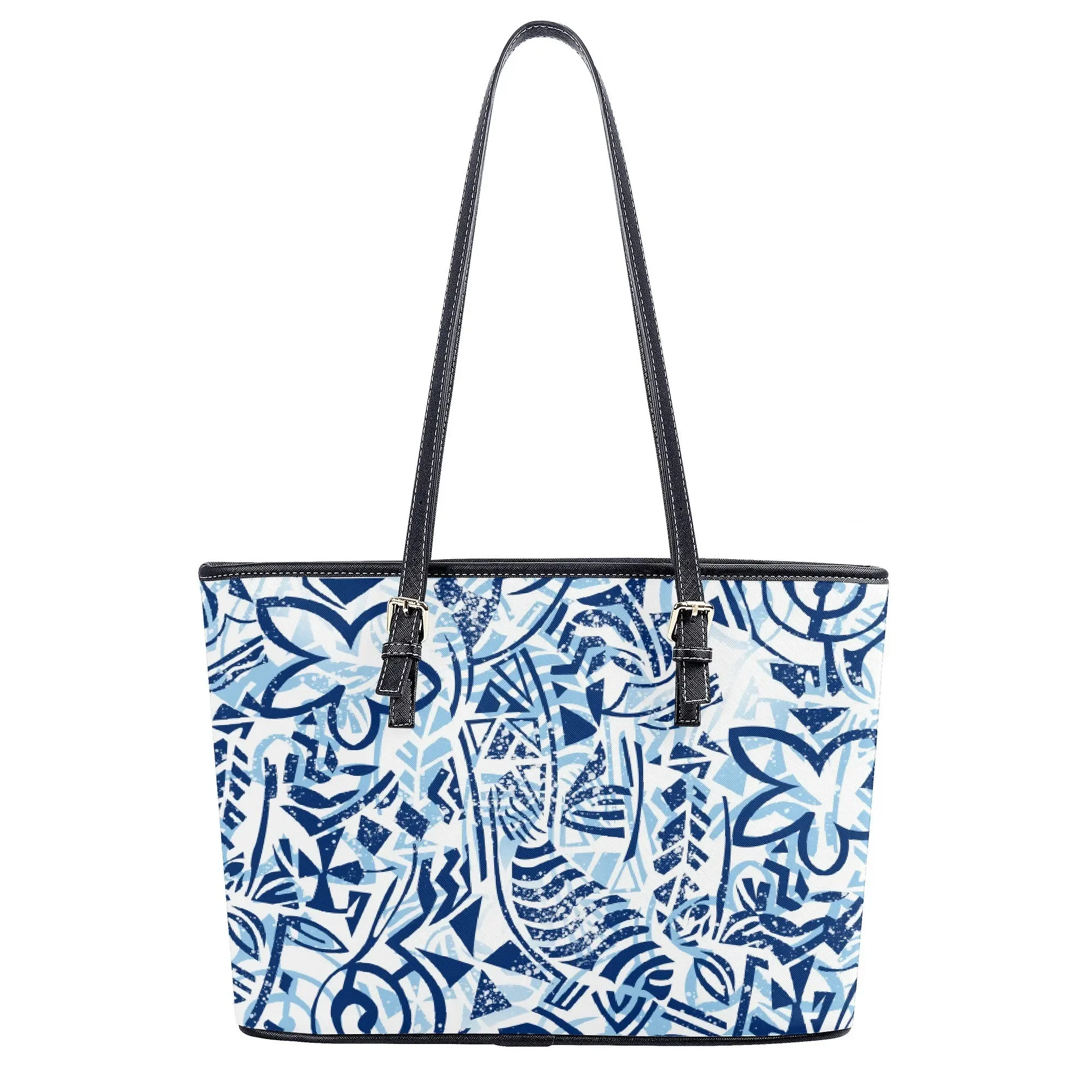 

Polynesian Custom PU Leather Ladies Shoulder Bag 2025 New Adjustable Strap Personalized Pattern Commuter Ready Yearround