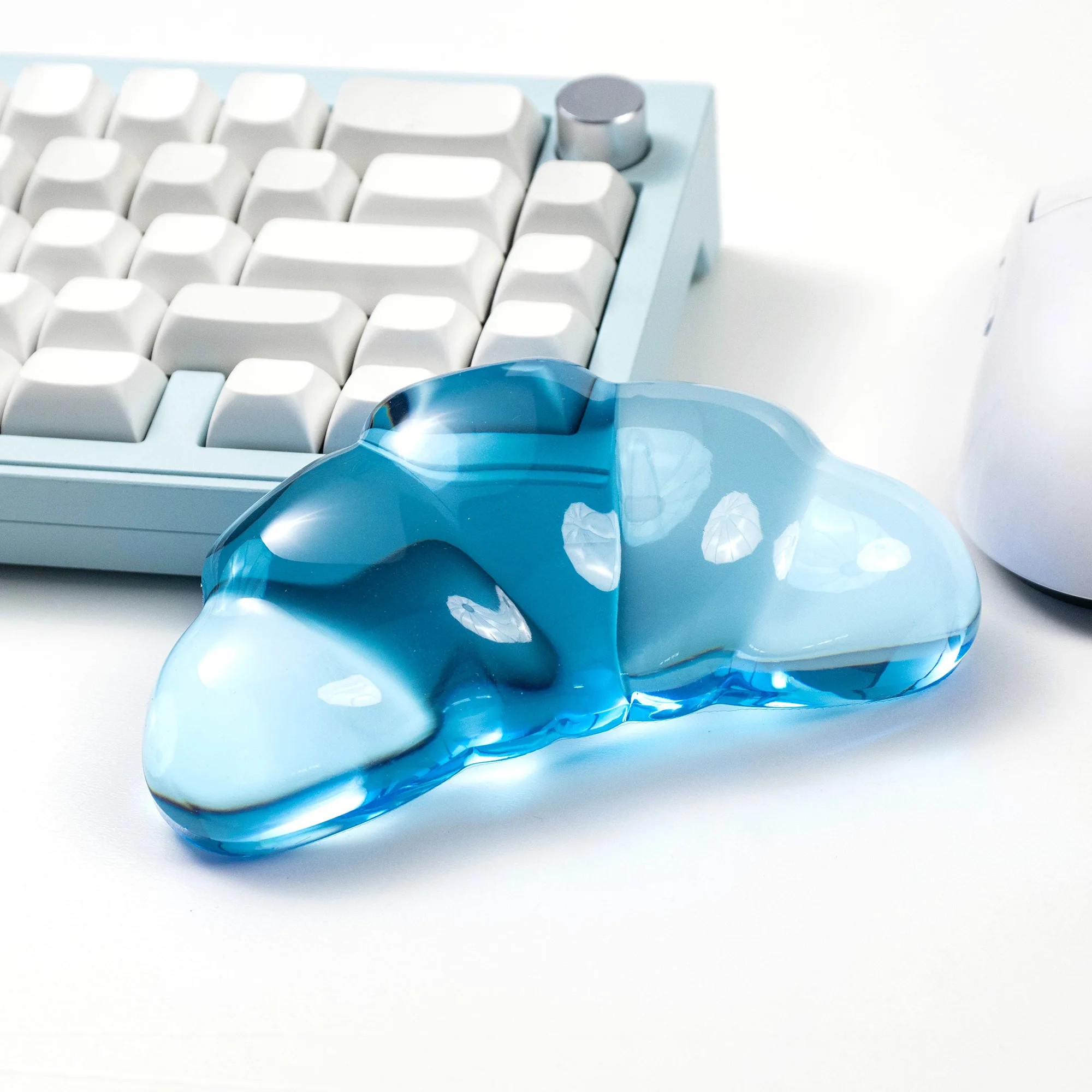 

Crescent Bread Mouse Pad Ergonomic Silicone Gel Mouse Wrist Rest Soft Comfort mouse pad Cushion For Office Desk Computer Mouse