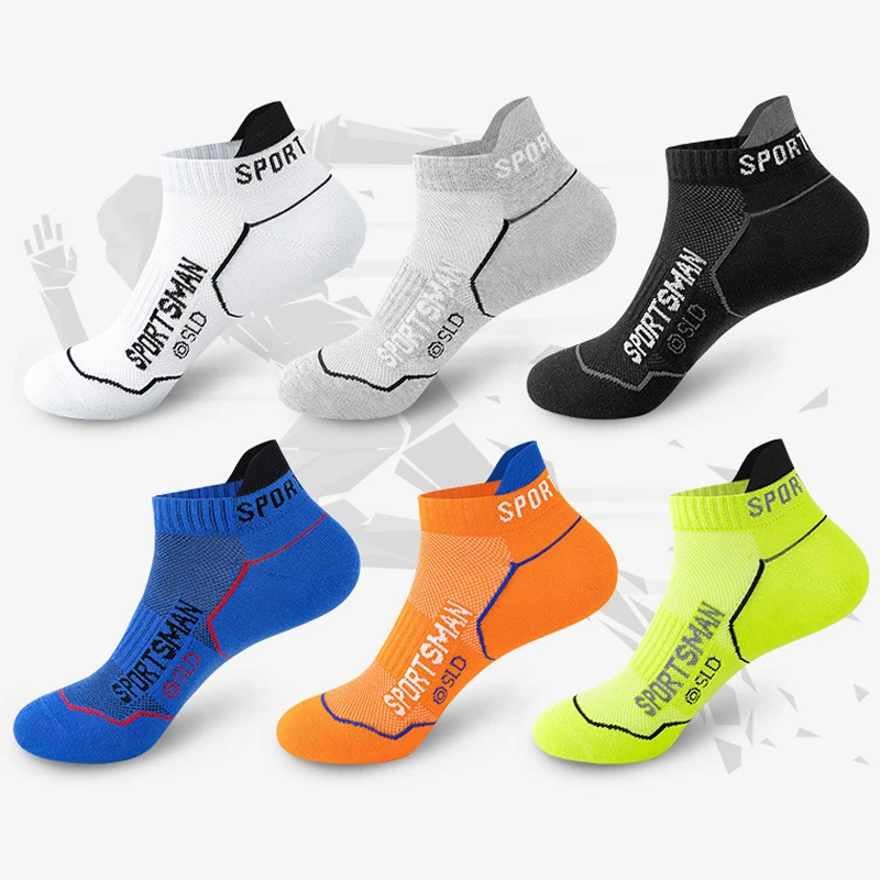 12 Pasang Kaus Kaki Musim Panas Pria, Kaus Kaki Olahraga Lari Setengah Betis, Bahan Mesh Bernapas, Menyerap Keringat dan Anti Bau, Kaus Kaki Pendek Tipis untuk Fitness
