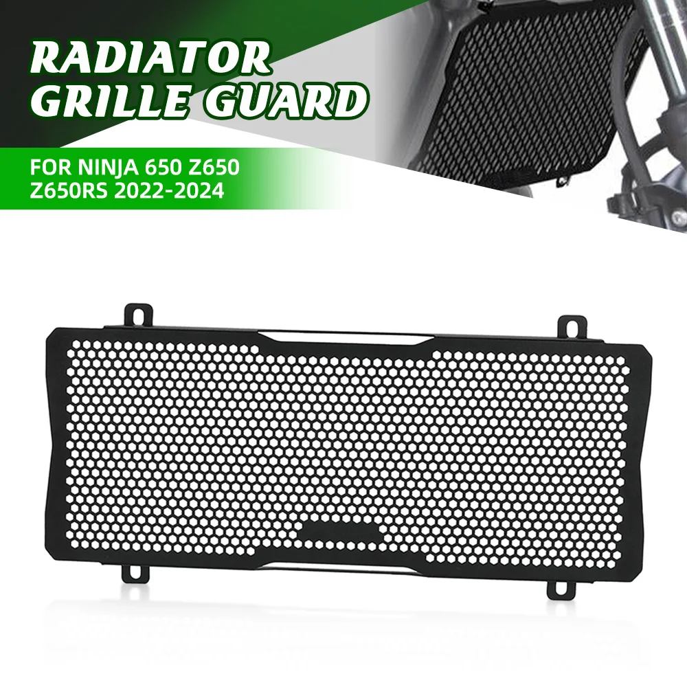

For Kawasaki Ninja 650 Urban Tourer Performance Z650 Urban Performance Z650RS 2022-2023-2024 Motorcycle Radiator Guard Cover
