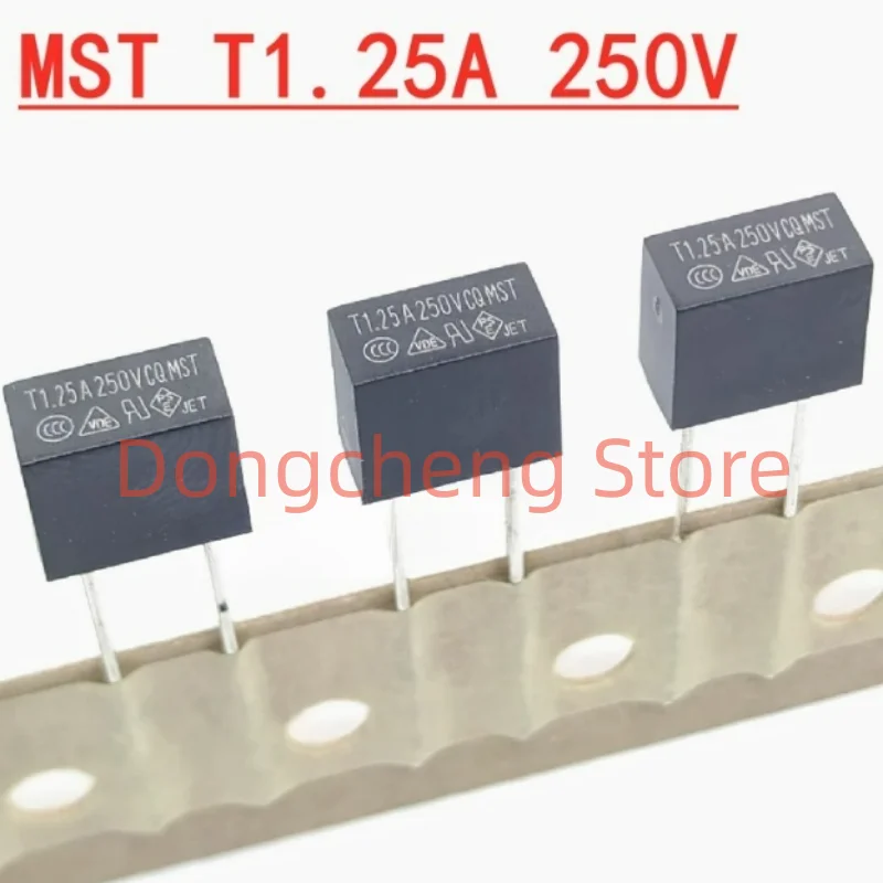 Square Fuse T5A 250V T5A250V Inline Square Fuse  MST T315MA T500MA T1A T1.25A T2A T2.5A T3.15A T4A T5A T6.3A 250V Slow Fuse