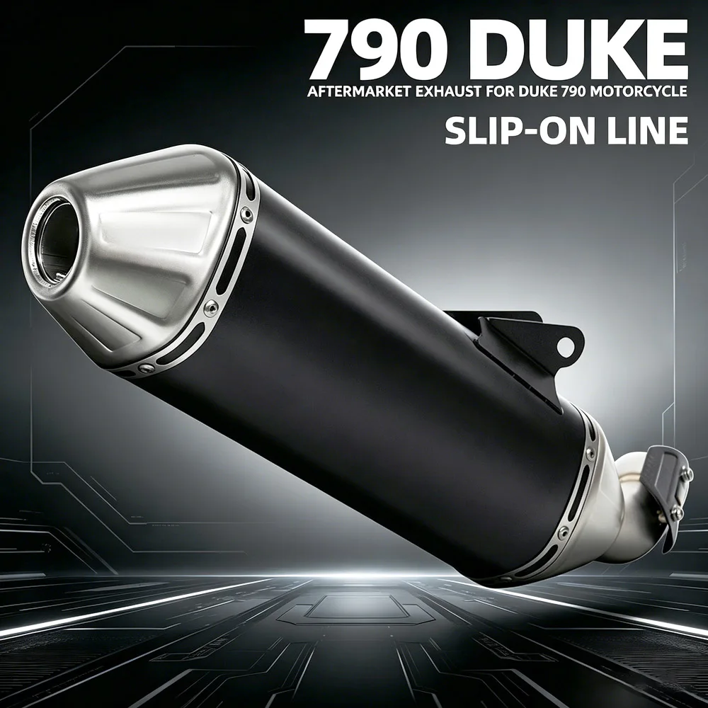 

Slip On Line For Duke790 duke890 790/890 DUKE R/GP Motorcycle Exhaust Kit Streetbike Mid Tail Pipe Escape Muffler With DB Killer
