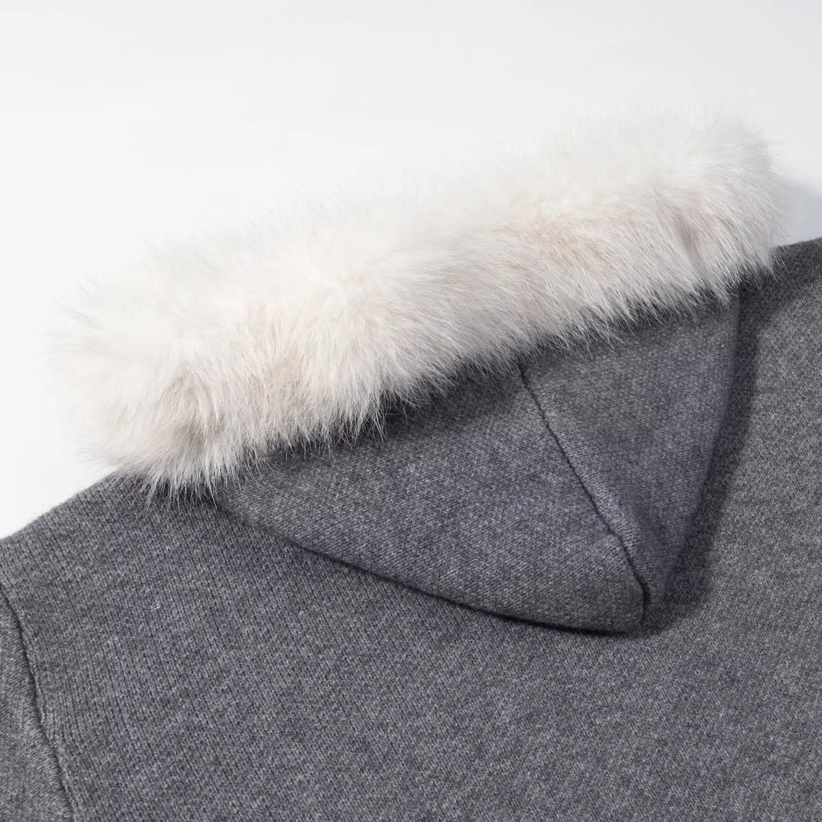 

Faionable Thiened Loose Hooded Sweater Coat Women's Autumn Winter New Arrival Korean Sle Polyester Fiber 00%