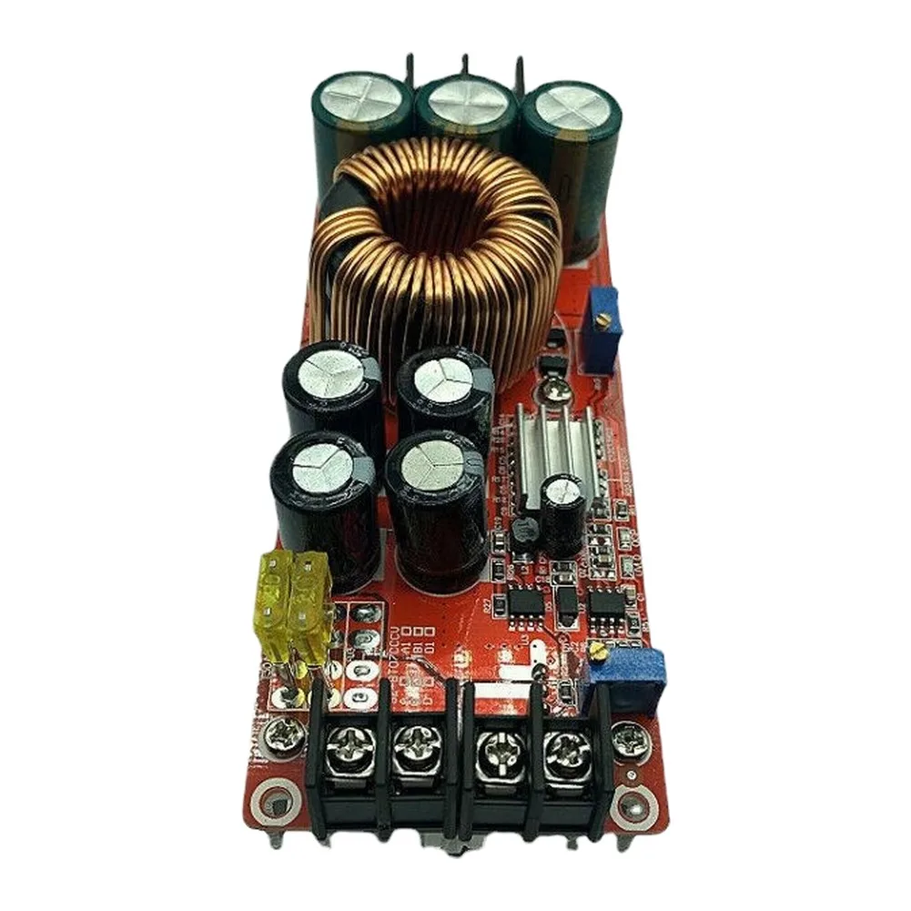 1500W DC to DC Boost Converter Module with Under-Voltage Protection Short-Circuit and Over-Current Safety Features