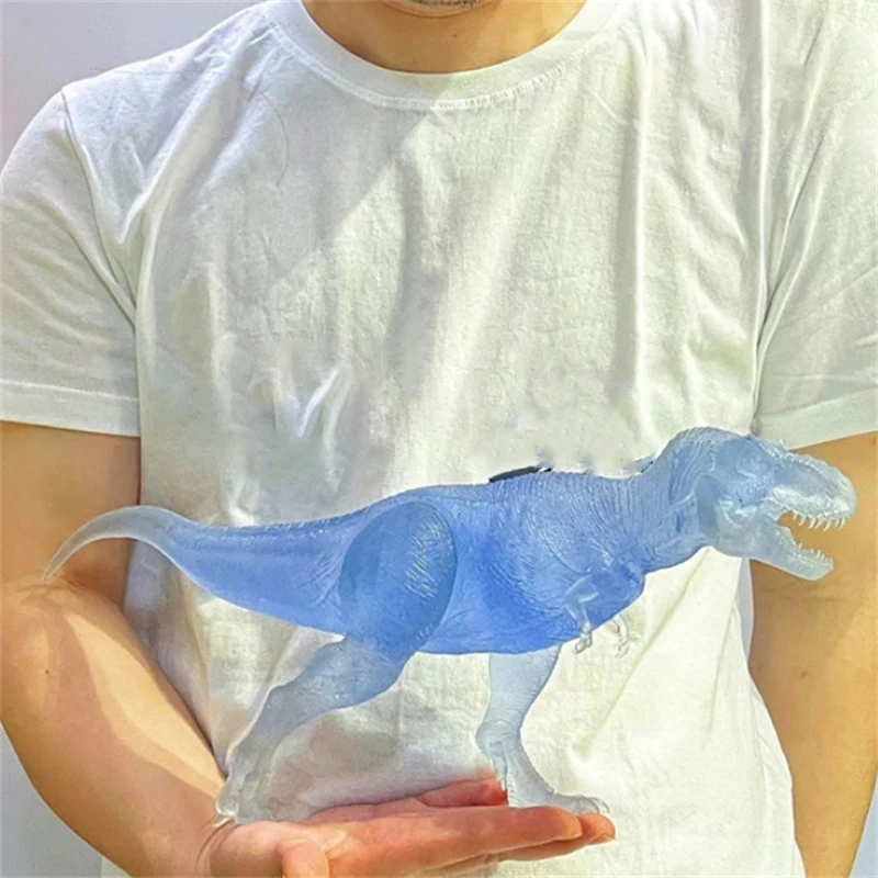 

Transparent Tyrannosaurus Rex ALPHA Adult and Adult Dinosaur Model Toy Dinosaur Theme Handmade Desktop Ornament Collectibles