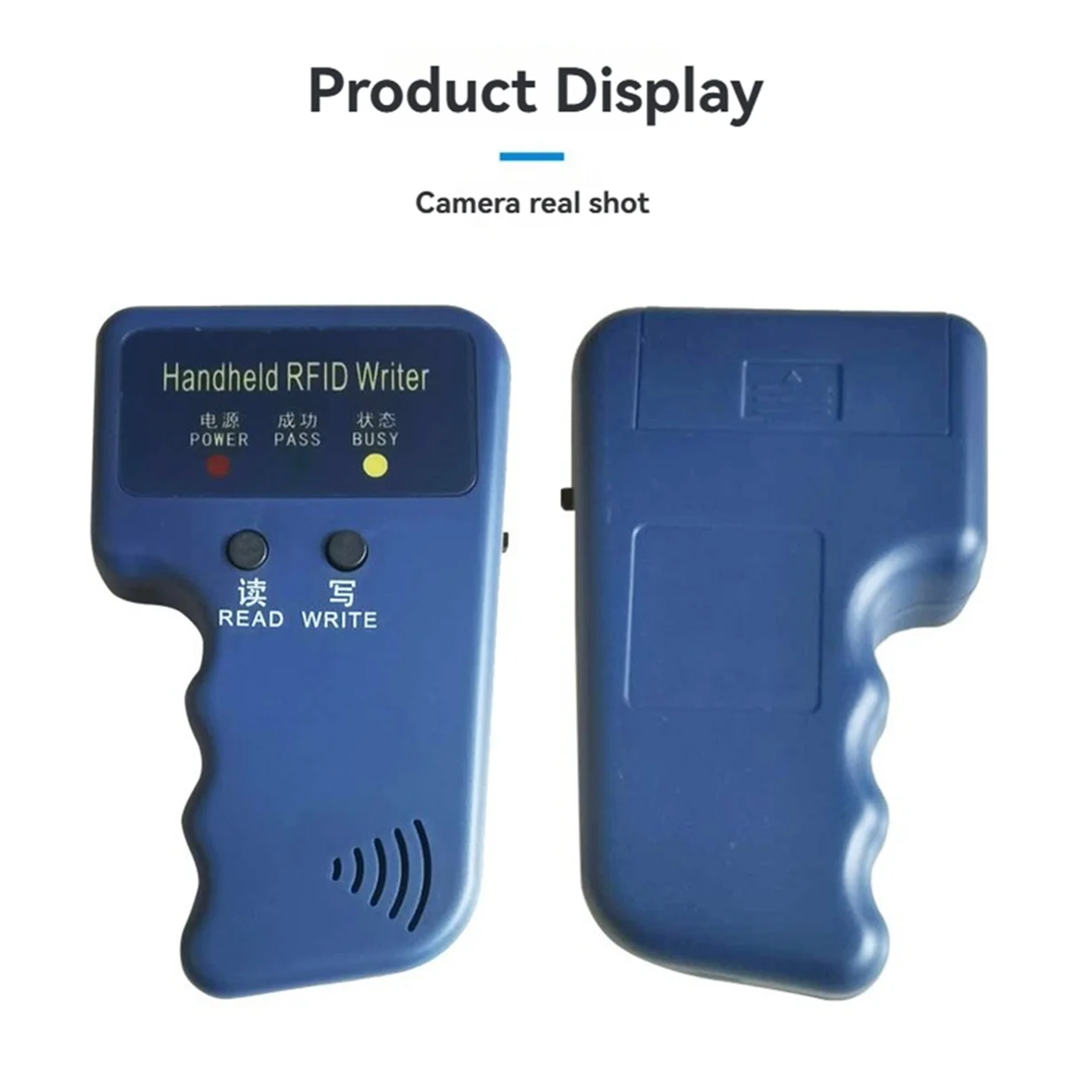 Hot 125 KHz Kaartlezer Schrijver voor ID HID en AWID Handheld RFID Copier met 3 T5577 Sleutelaanhangers