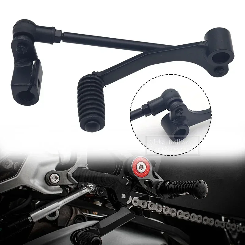 Motorcycle Left Shift Lever Front  Footrest Foot Pedal Peg Bracket For KAWASAKI NINJA 300/250/R Z250 Z300 EX250 EX300 2013-2018