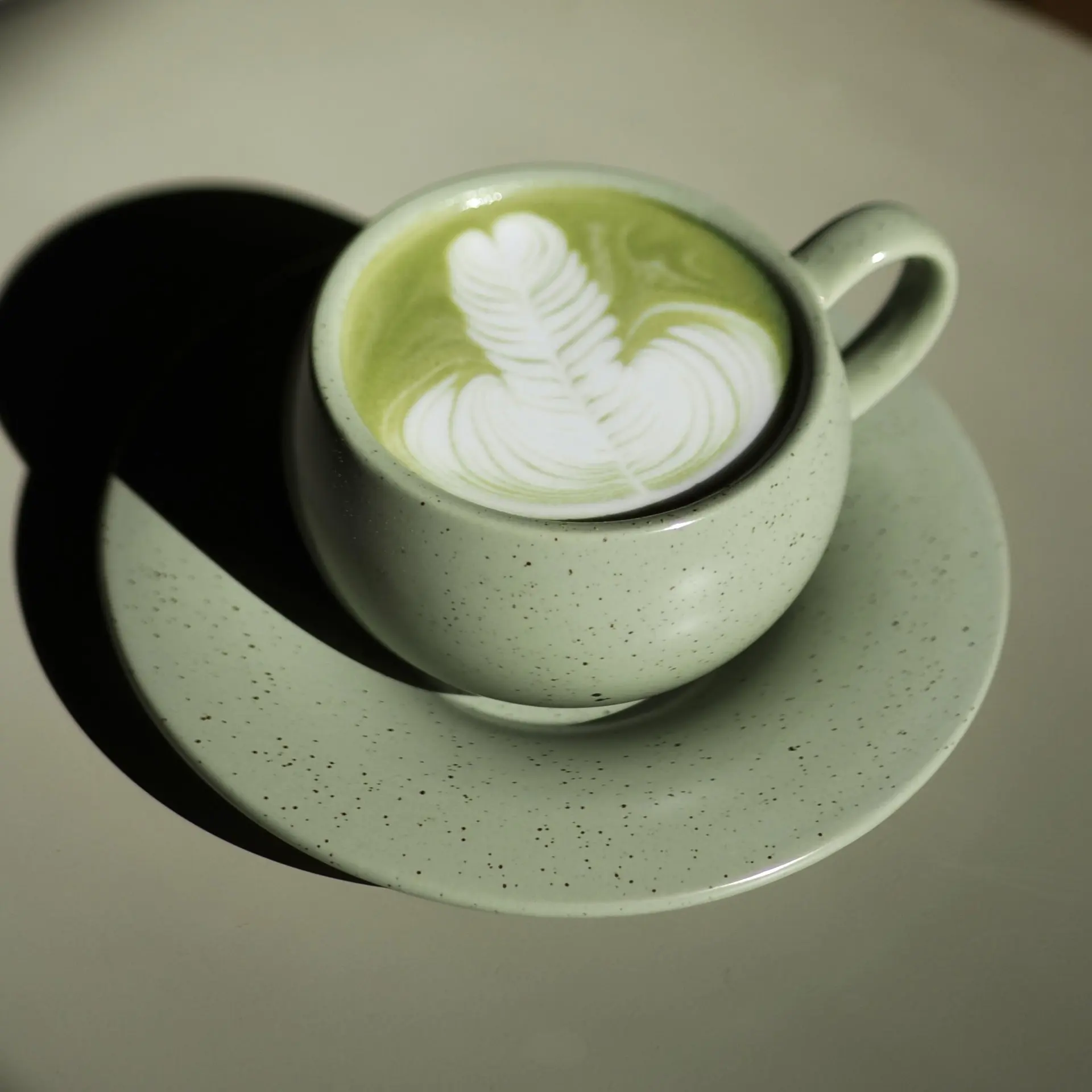 

Handmade Stoneware Coffee Cup Japanese Style Iced Coffee Cup with Saucer Ceramic Latte Art Mug