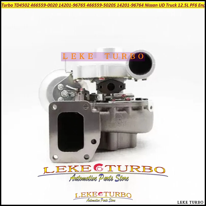 Turbo charger TD4502 466559 466559-0020 14201-96765 466559-5020S 14201-96764 1420196764 1420196765 For Nissan UD Truck 12.5L PF6