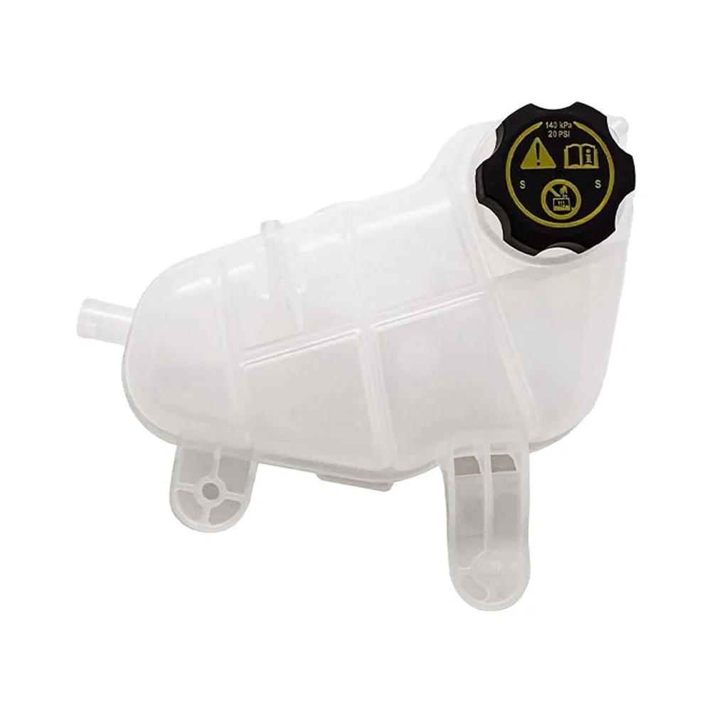 For Engine Cooling System Repair Coolant Reservoir Tank High Temperature Resistance Direct Fit Replacement Secure Cap Included