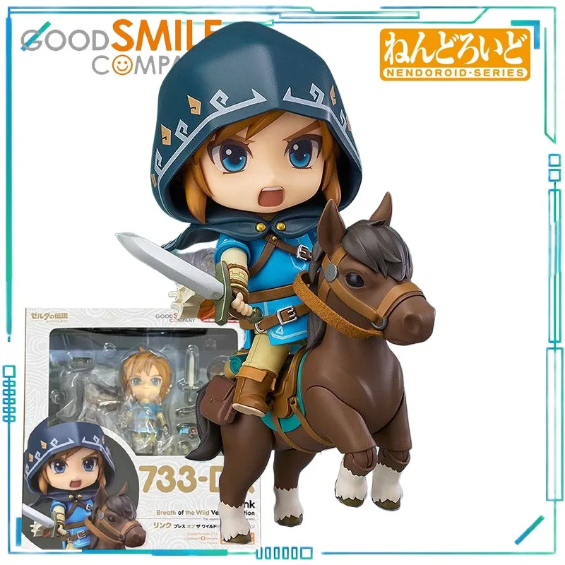 GSC serie NENDOROID genuina la leyenda de Zelda: Breath of The Wild 733-DX juguetes de modelos coleccionables juguetes exquisitos