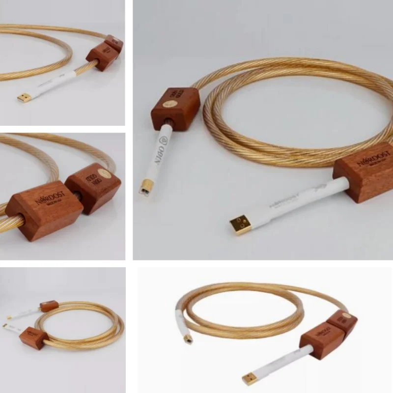 

Music Ribbon Nordost Odin Gold USB Cable Computer DAC Decoder Data Cable Sound Card Cable A-B