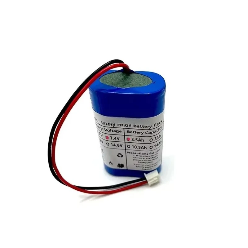7.4V 3500mAh Lithium-ion Battery 2S1P Spare Battery Pack for Electric Toys Rechargeable Batteries