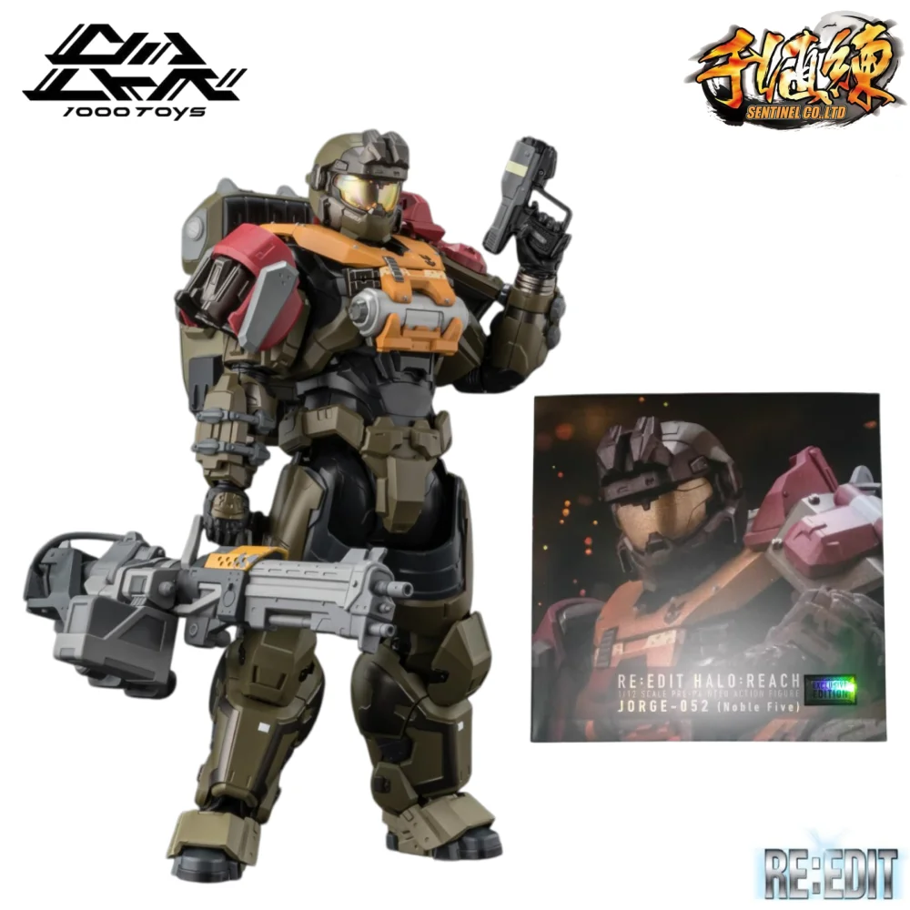 1000Toys RE:EDIT Officially Authentic Product Noble Team One-Six with Exclusive Edition 1/12 Scale Pre-Painted Action Figure view 6