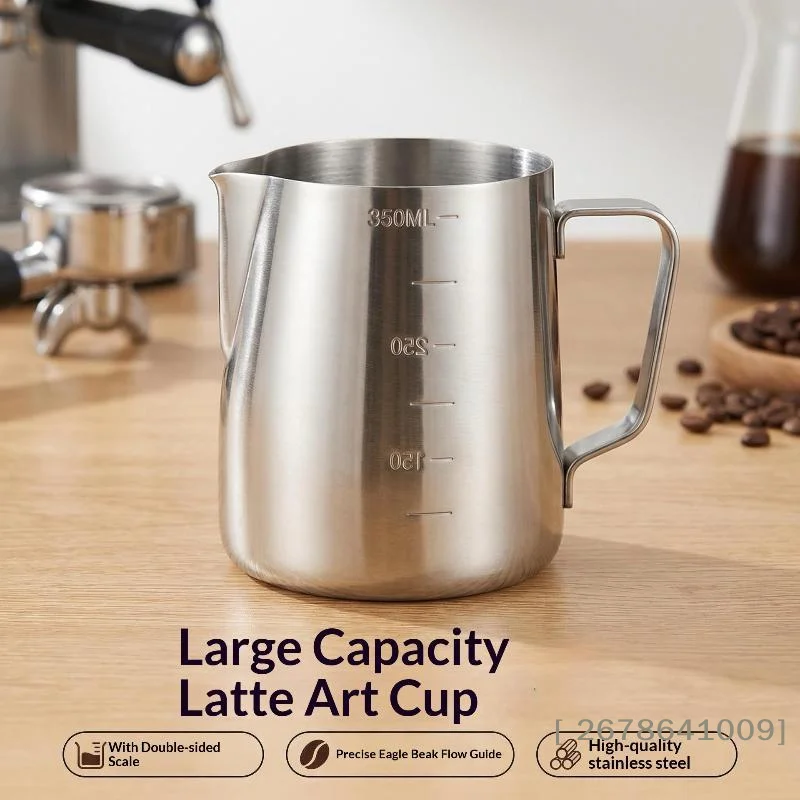 ⚑350ml/600ml Stainless Steel F - đánh giá và giá Barista Milk Jug